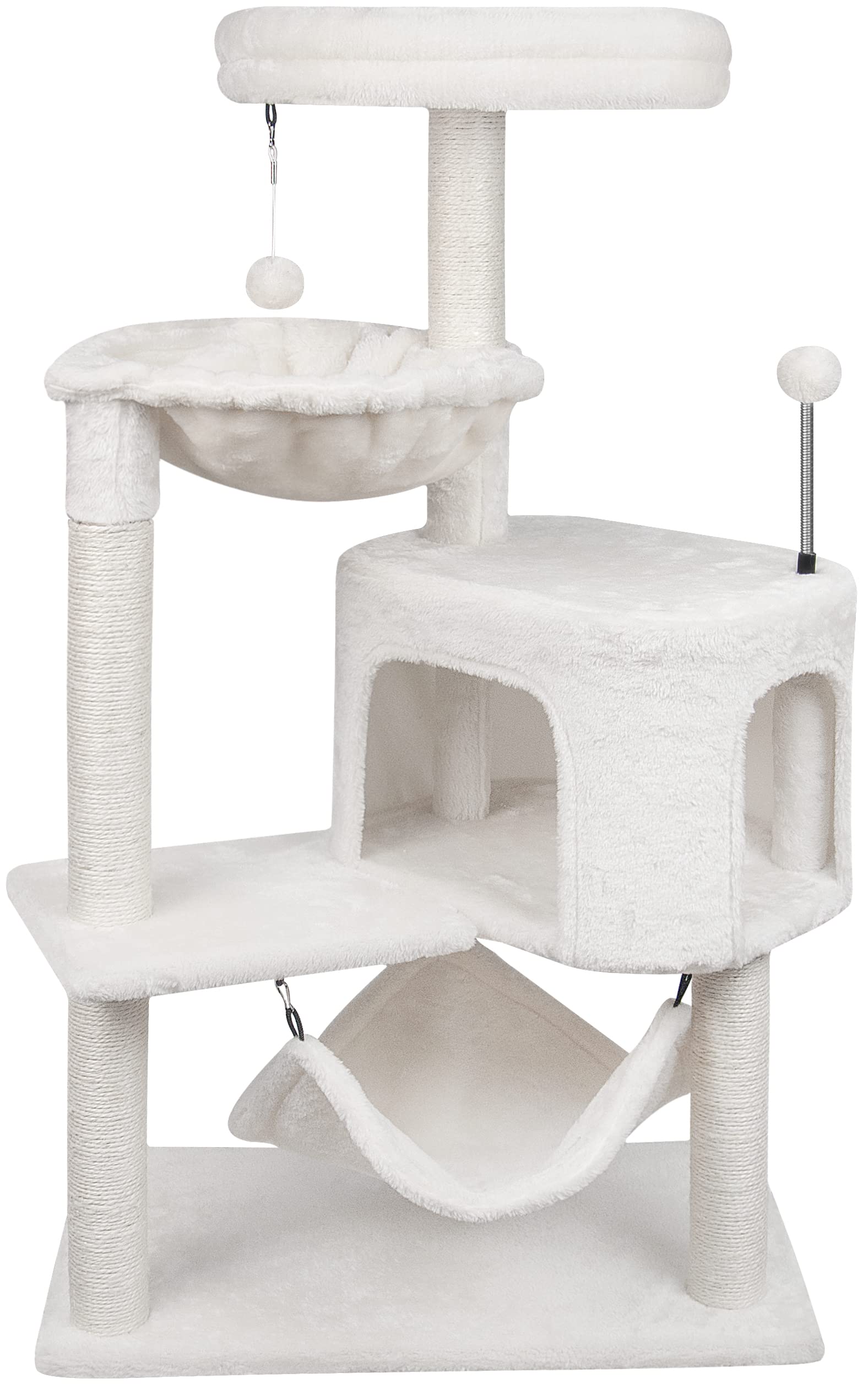 Arbre YUNIQUE: base large et stable, parfait pour fixer contre le mur.