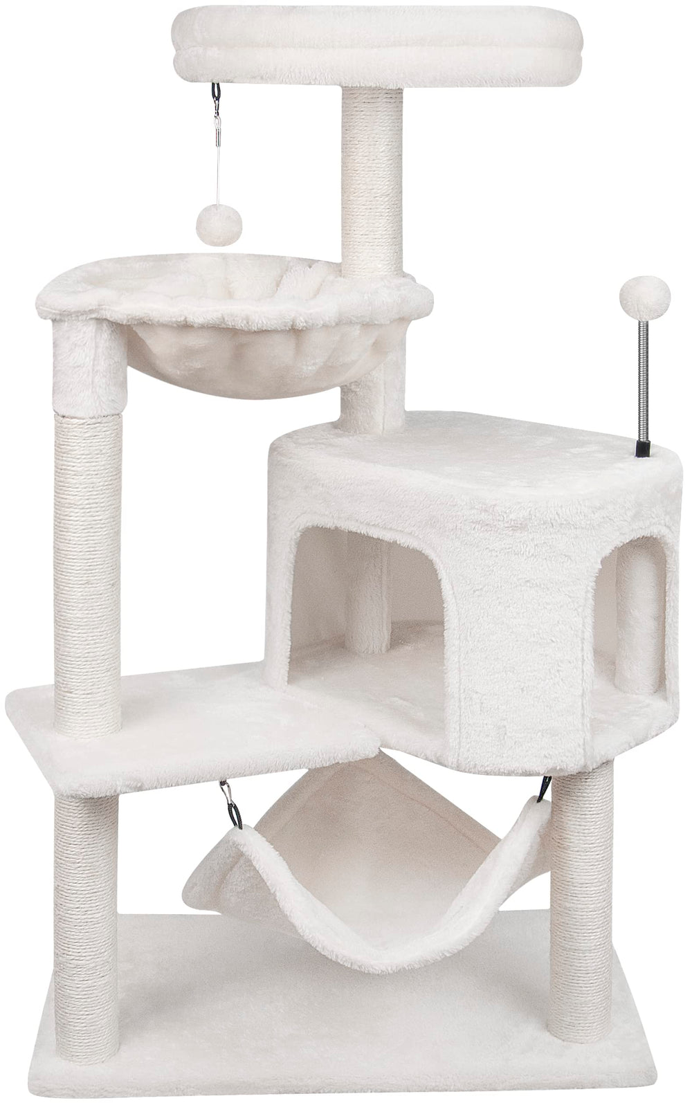 Arbre YUNIQUE: base large et stable, parfait pour fixer contre le mur.