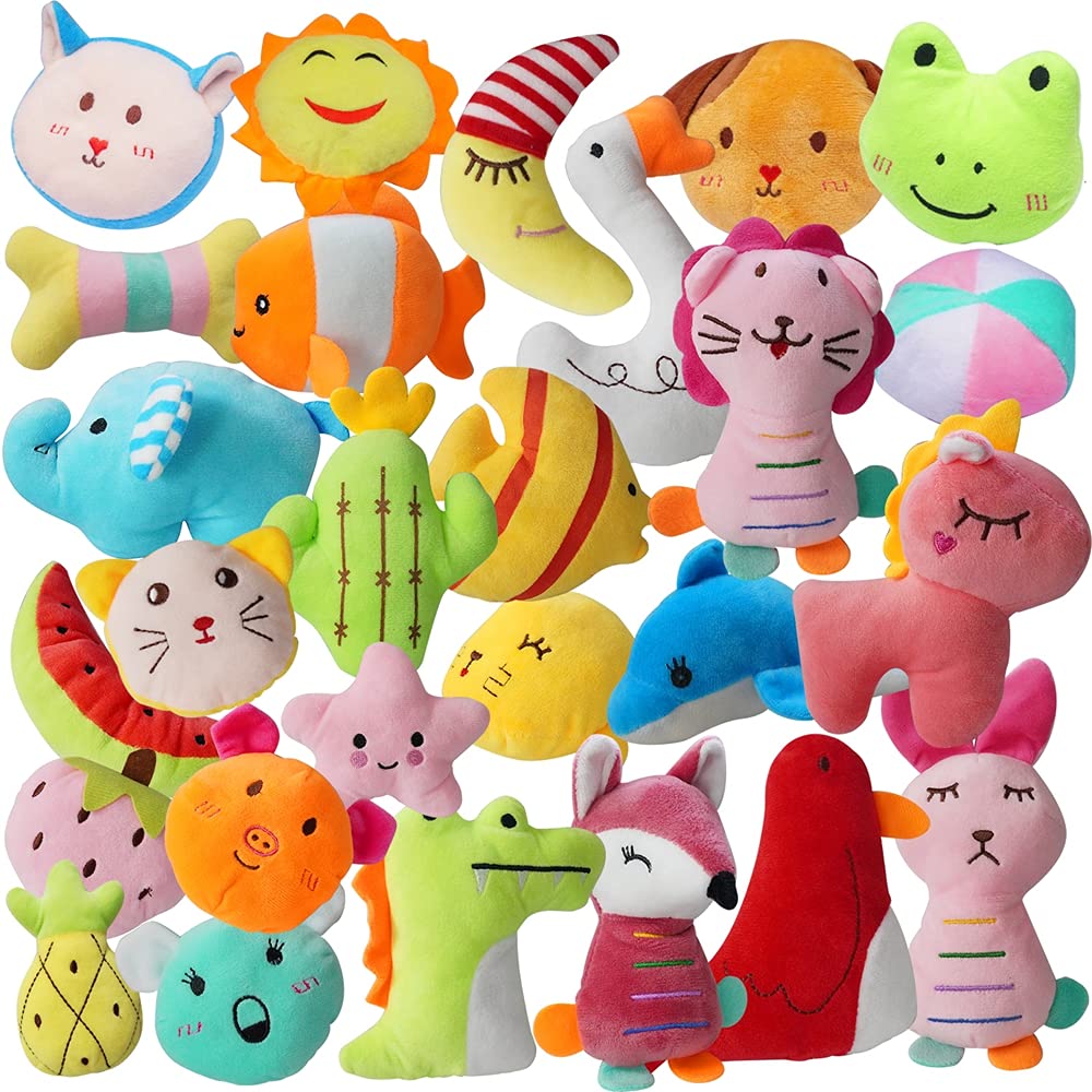 Jouets YUNKINGDOM 27-pack avec sifflets pour petit chien, jeu et stimulation.
