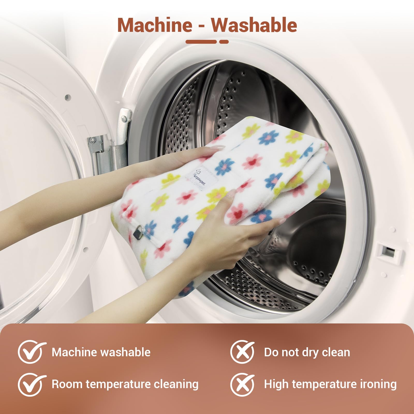 Nettoyage machine du sling Yunpawpet pour une hygiène facile.