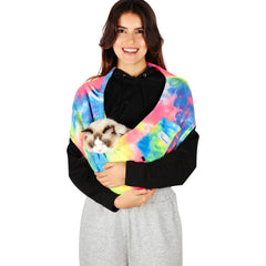 Yunpawpet sling polaire ultra-douce pour chat, confort quotidien