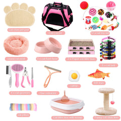 Porte-chaton rose YUNPHDA pour sorties faciles et sûres.
