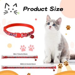 Collier Yunsailing ajustable pour chat, réglage facile et confort.