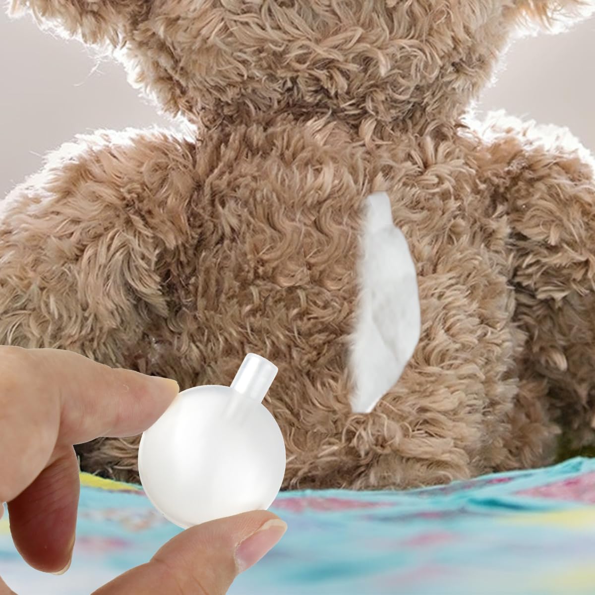 Insertion facile dans jouet peluche ou caoutchouc Yuntop.