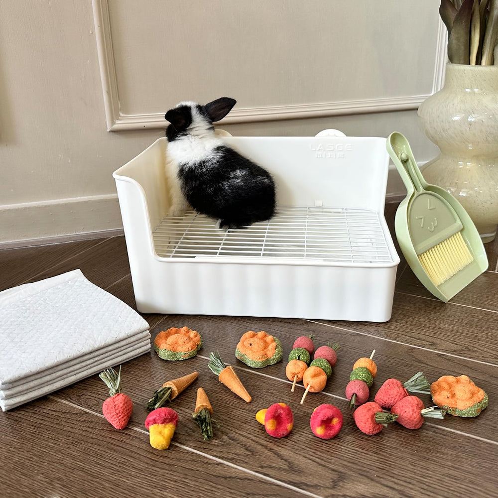 Yuoaes litière lapin usage multi-animal – adapté pour lapin, cobaye, furet et hamster.