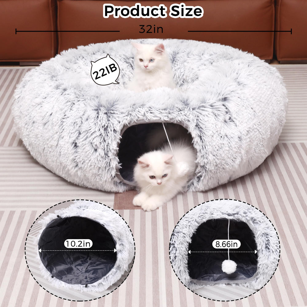 Le tunnel-chat-formes-multiples de YUYAFN offre des configurations variées pour le jeu.