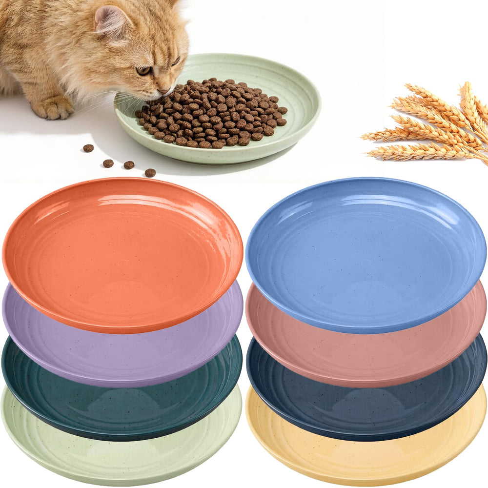Bols Yuzi: ensemble de 8 pour chats, fatigue des moustaches lors des repas.