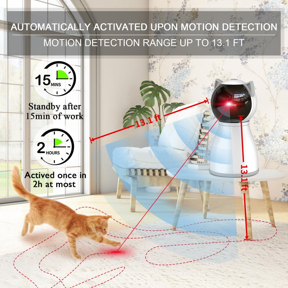 Trois vitesses YVE LIFE pour adapter l'activité des chats selon leurs besoins.