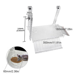 YXQ rampe tortue transparente, offre une ascension facile et accessible.