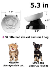 YYHY colonne fleur haute du bol chat, design stimulant et apaisant.