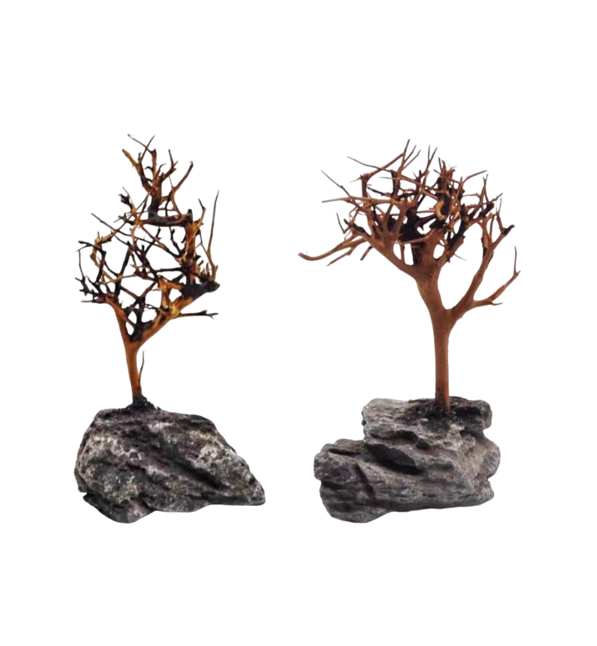 YZHZOM arbre-bonsai-aquarium petit, décor naturel pour un habitat équilibré.