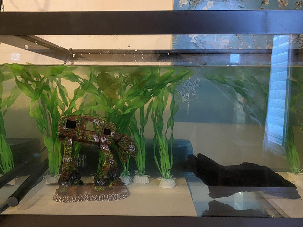 YZHZOM AT-AT Walker décor, compatible eaux douces et salées pour tous les aquariums.