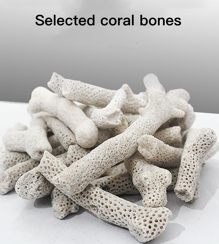 YZHZOM corail écrasé pour augmenter le GH et équilibrer le pH.