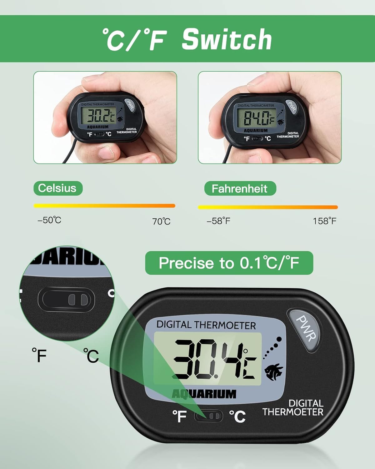 Design compact et discret, le thermomètre Zacro s’intègre discrètement