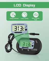 Zacro thermomètre avec sonde d'immersion pour mesurer précisément l'eau du réservoir.