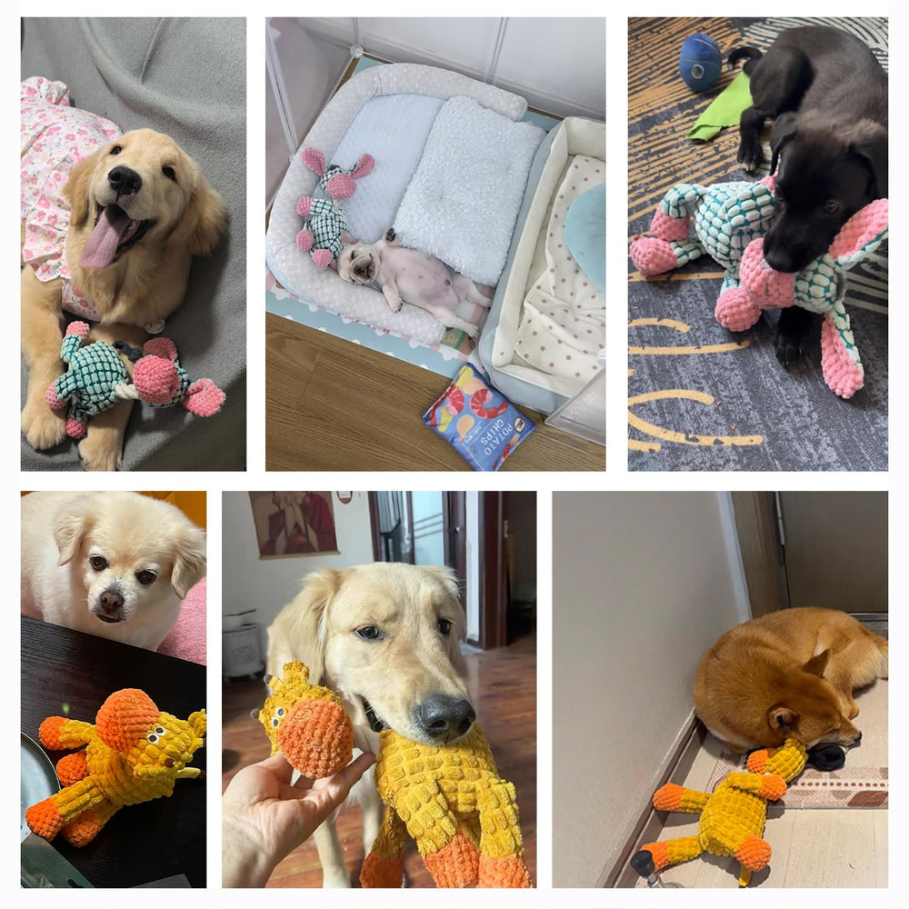 Zagrine girafe, jouet peluche sifflet, stimule l'activité et l'attention.