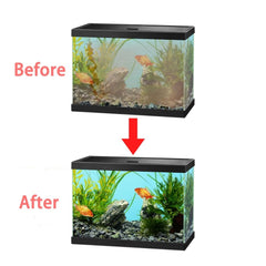 ZAIREG tablettes purification eau aquarium: eau claire et lumineuse rapidement.