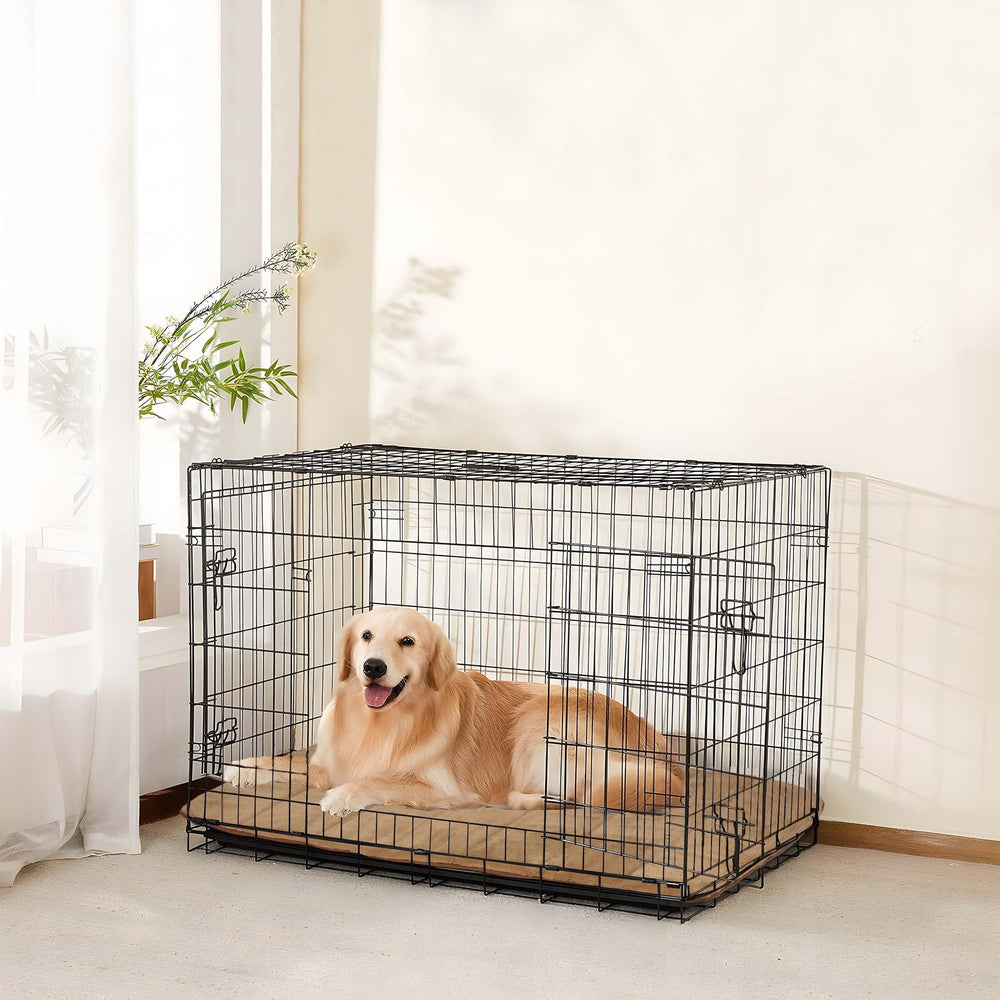 ZAKAPAWS lit pour chien tissu ultra-doux certifié OEKO-TEX pour un cocon apaisant.