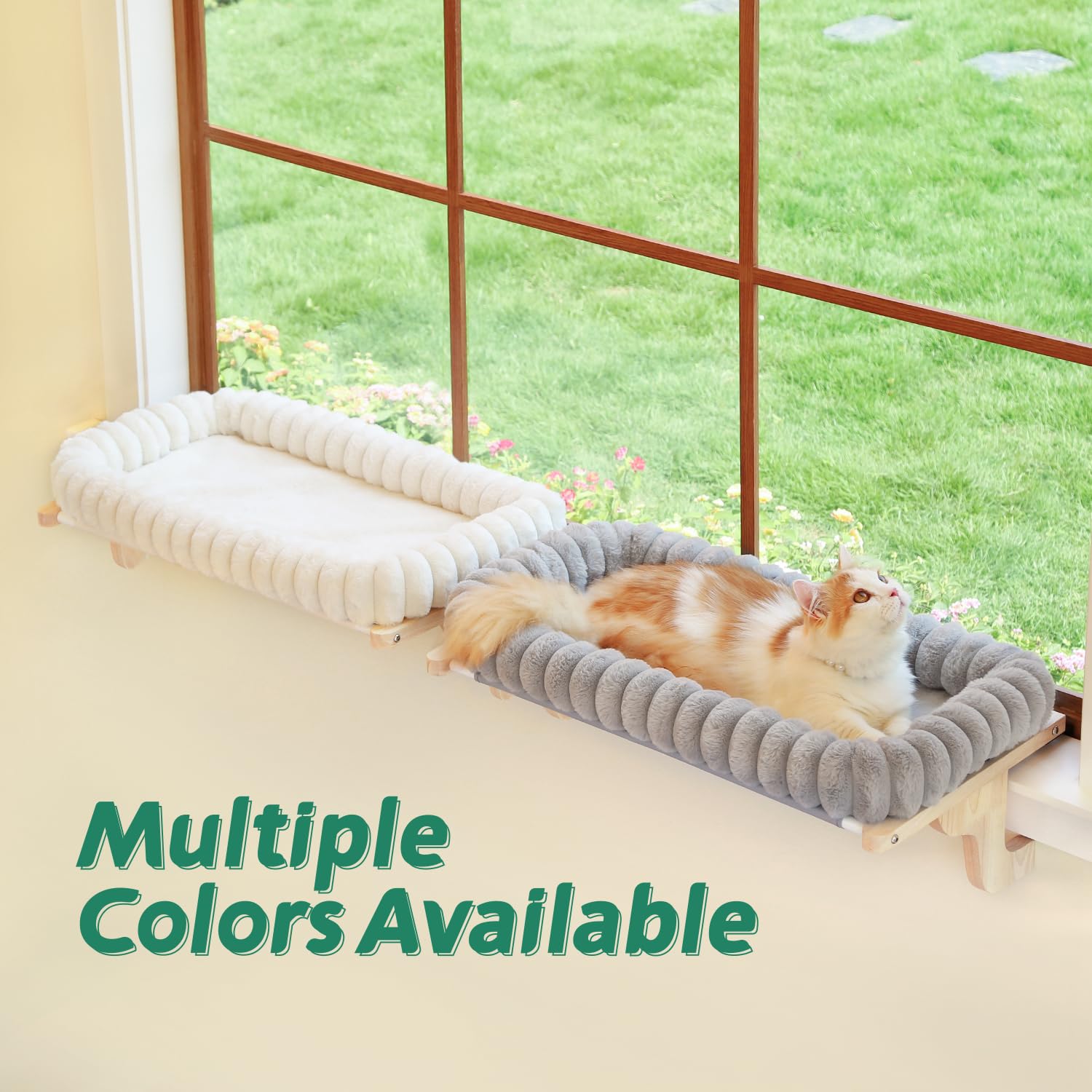 Lit en fausse fourrure grise du SnugCloud pour un couchage doux