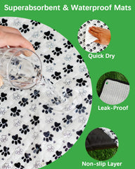 Zalhyrox tapis herbe antiderapant, maintien en place