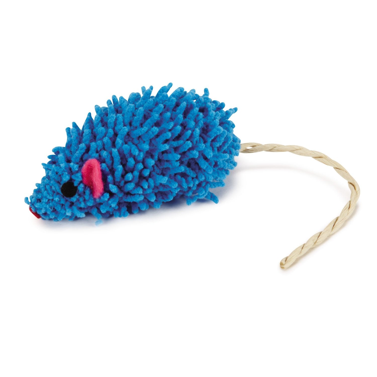 Texture douce et invitante des souris Zanies Moppy Mice