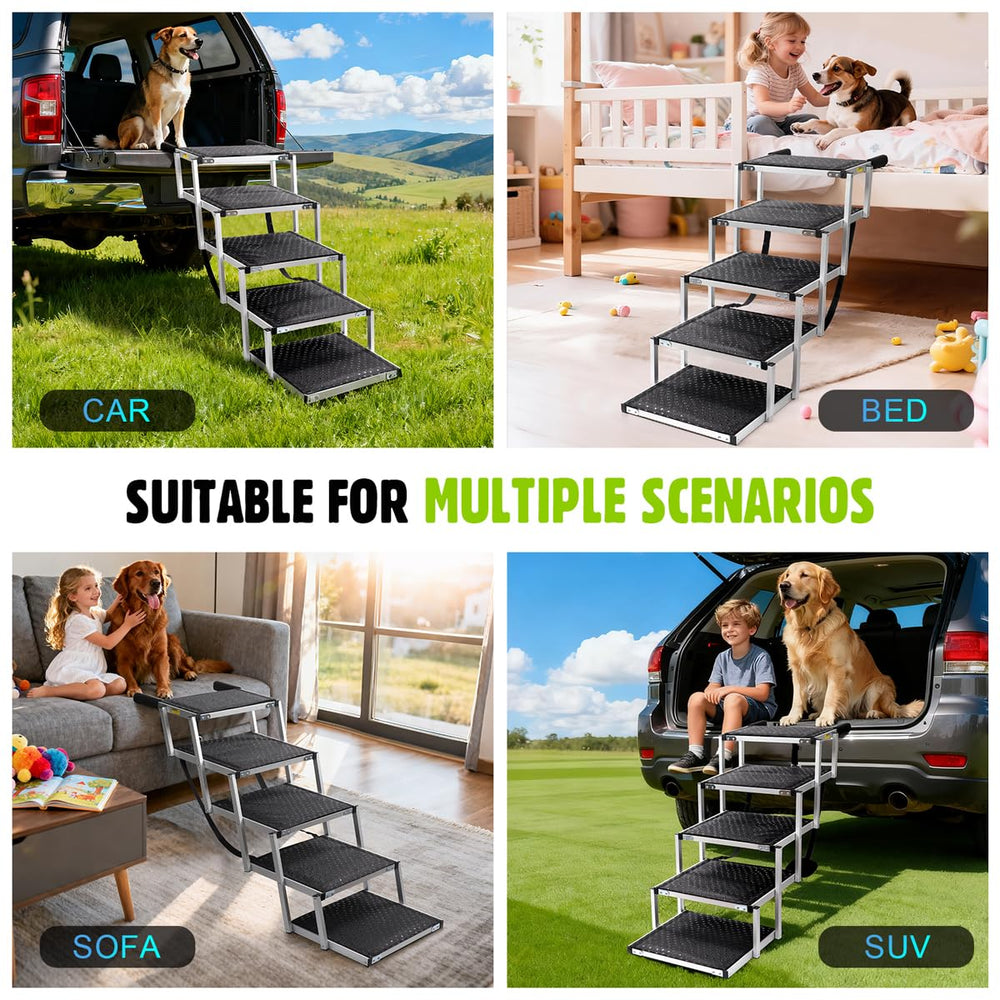 Rampe Zanthoxa pliable et compacte, rangement facile.