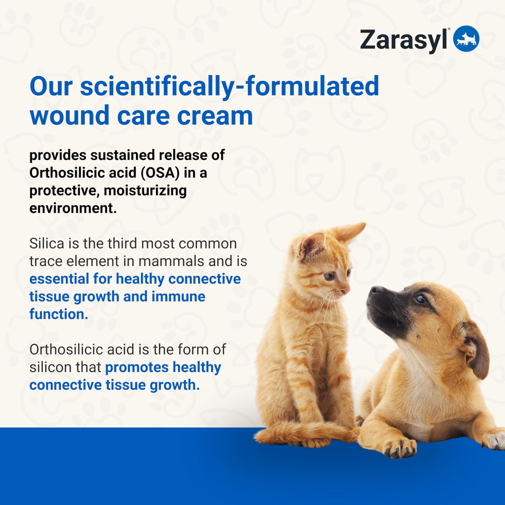 Zarasyl Companion: barriere-peau-chat-chien protège et hydrate la peau des animaux.