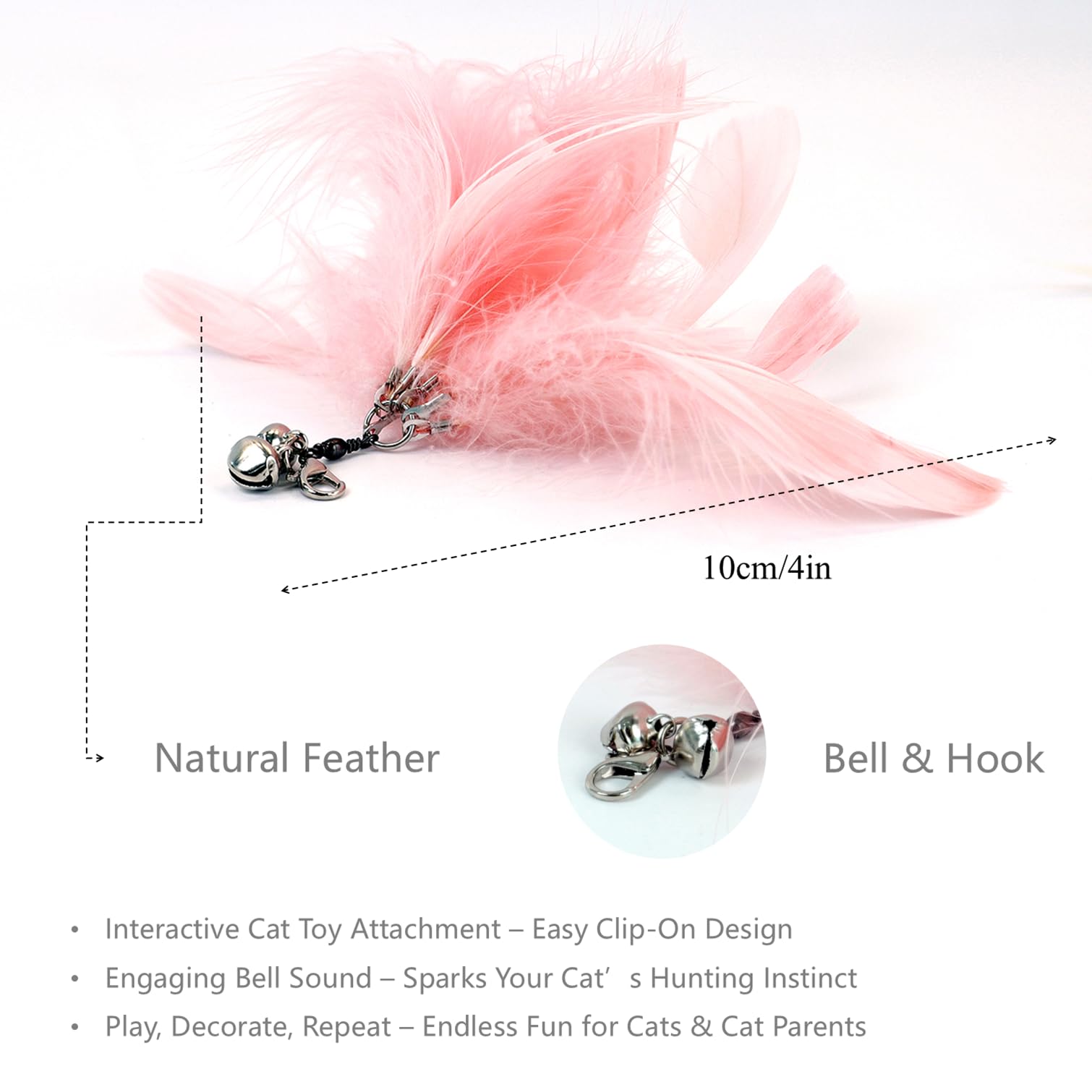 ZAYLUMO-teasers plumes-5: attise proie naturelle pour le chat