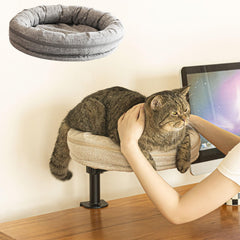 Lit-chat ZBUQ sur bureau avec rotation 360 pour vue panoramique.
