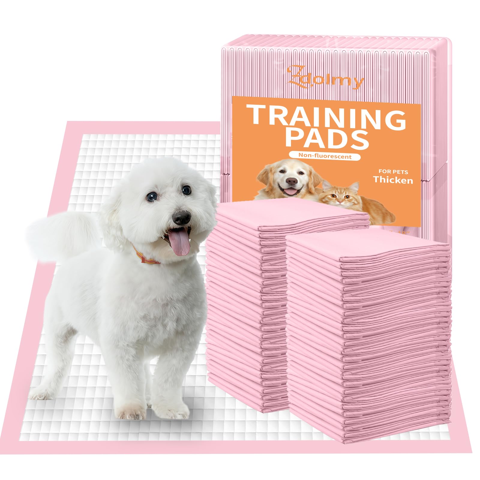 Tapis Zdolmy d’apprentissage absorbants pour chiots, propreté pratique et efficace