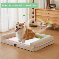 Tapis Zdolmy, couche supérieure anti-odeurs pour un intérieur plus frais.