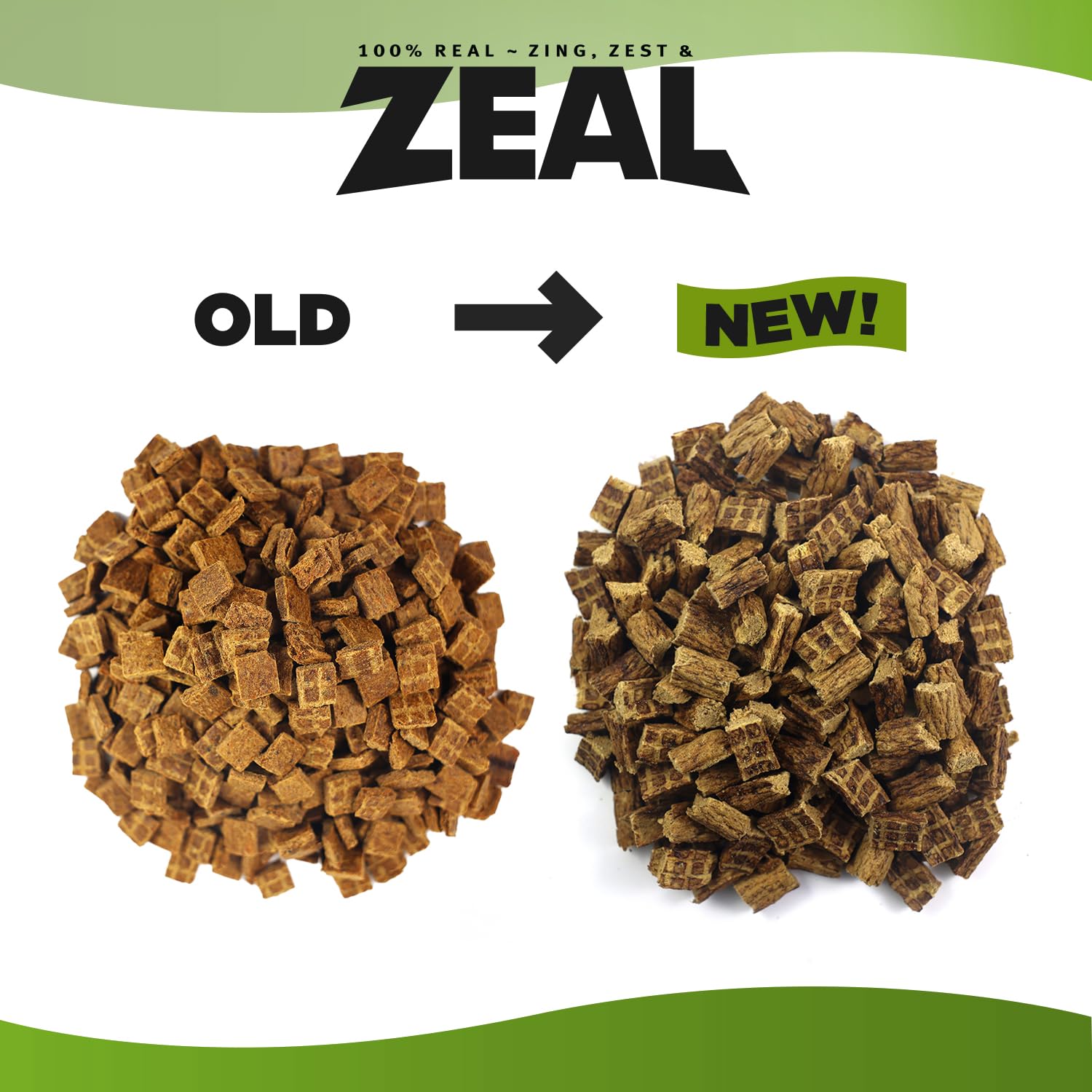 ZEAL portions quotidiennes – portions pratiques pour le service journalier.