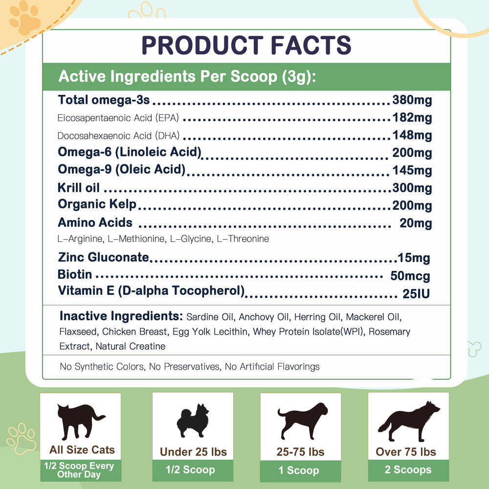 ZEBORA Omega3 arôme poulet: goût apprécié par les chiens.