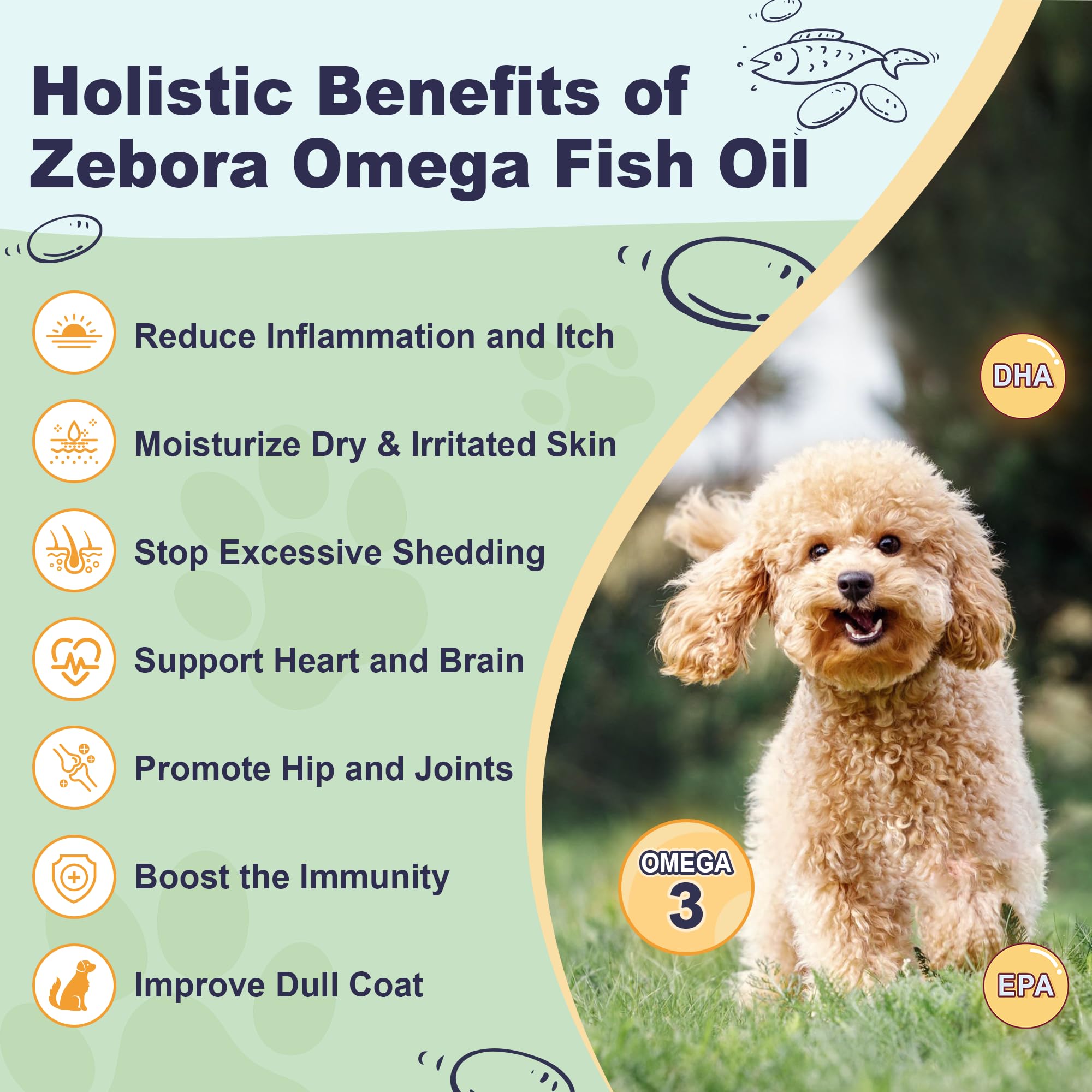 ZEBORA Omega3 krill: huile de krill pour une meilleure absorption.
