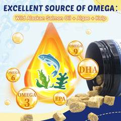 ZEBORA Omega3 soin peau et pelage chien, nourrissant.