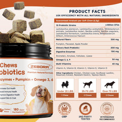 ZEBORA Probiotiques – friandises molles faciles à donner