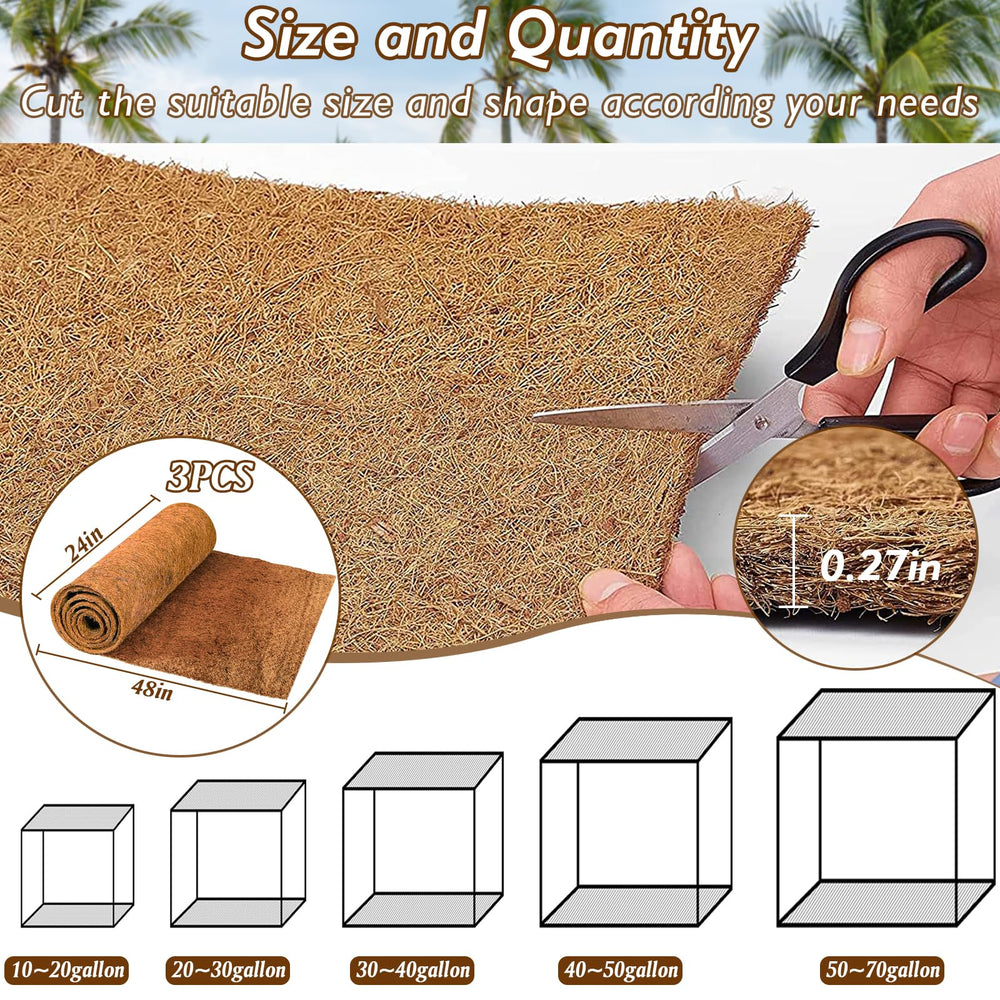 ZeeDix Tapis coco nettoyage rapide et réutilisable, facile à entretenir.
