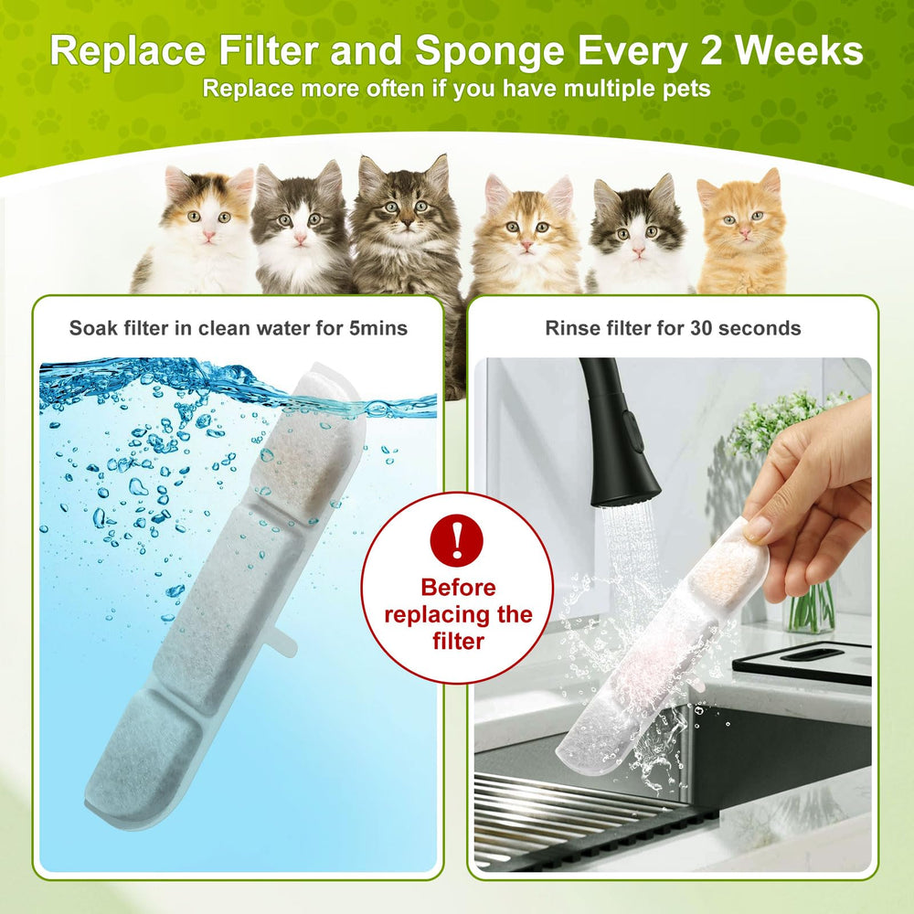 Rinçage de 30 secondes avant utilisation assure une eau propre.