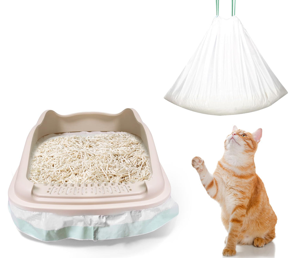 ZeLing HTL sacs litière 37x18 po : protections robustes pour grandes boîtes.