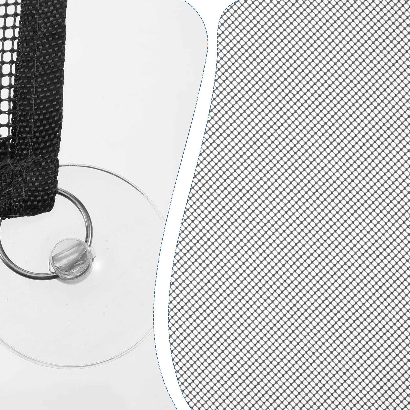 Hamac Zelphvt reptile gécko noir, ventilation et confort améliorés.