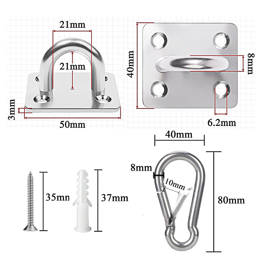 ZENGSUSU carabine M8, ouverture rapide pour attacher facilement la laisse.
