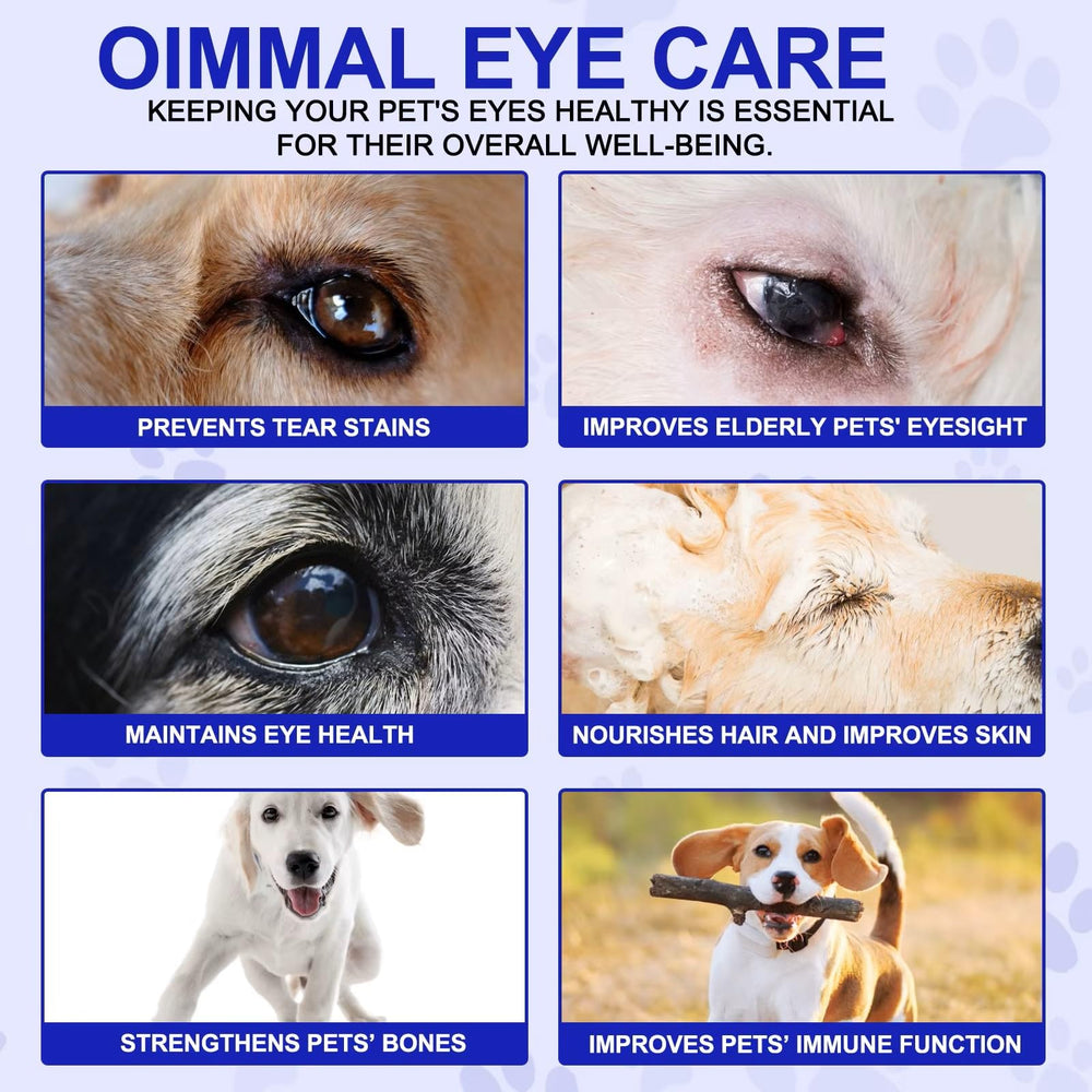 Zenpaws formule naturelle pour les yeux canins.
