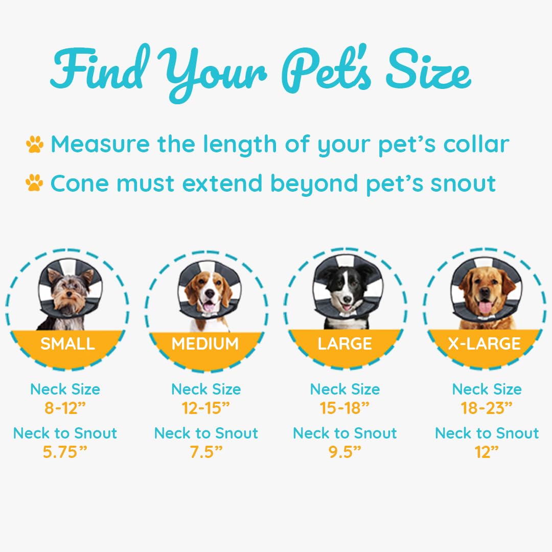 ZenPet collier récupération bords doux aperçu confort léger pour repos.