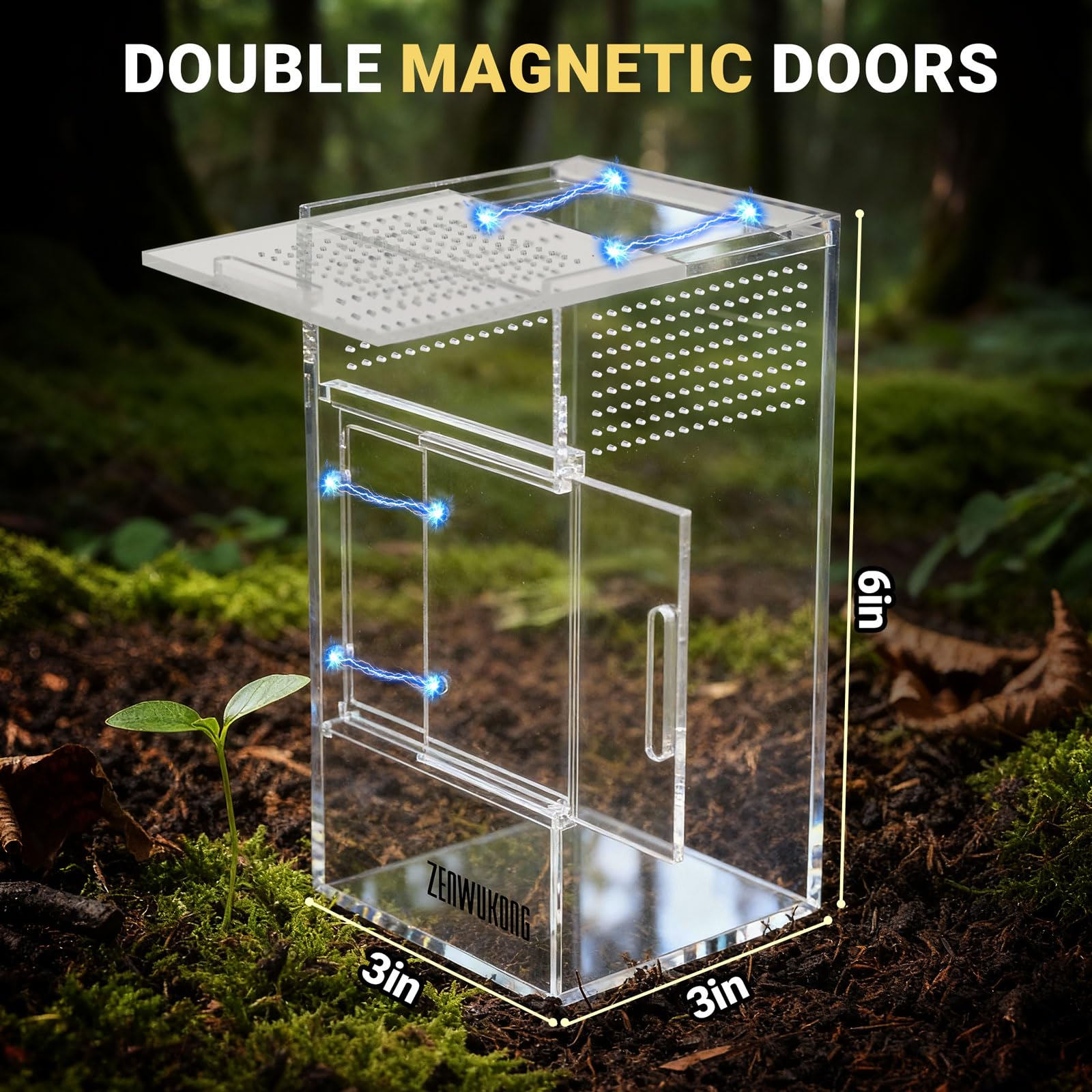 Ventilation micro-optimisée 360° pour une humidité stable.