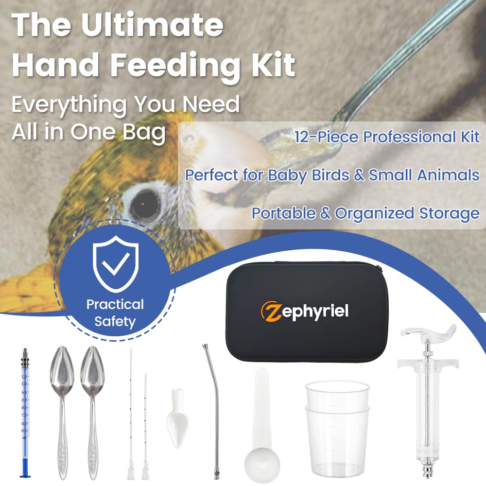 Zephyriel seringues professionnelles et accessoires, idéal pour un nourrissage précis et sûr.
