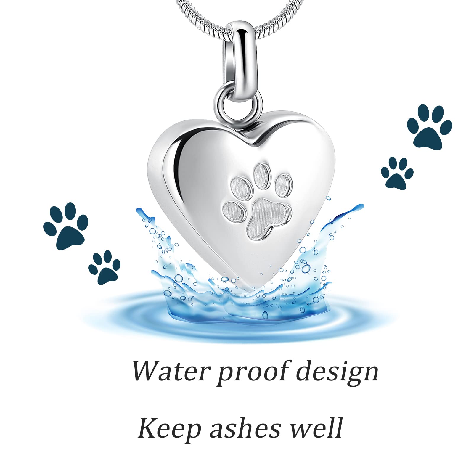 Zeqingjw brillance etanche argent: éclat durable et résistant à l'eau.