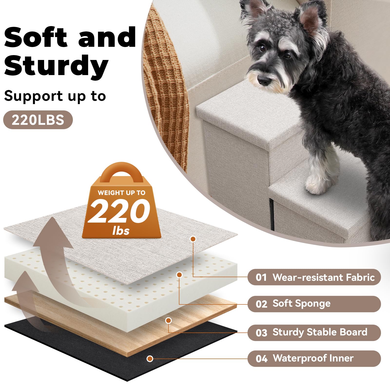 Assemblage sans outil Zerbuger échelle-chien rapide