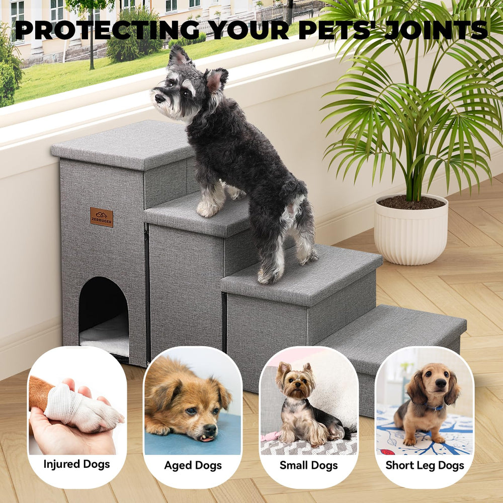 Zerbuger escaliers pour chien 23 po, montage facile sans outils.