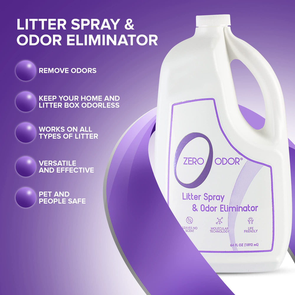 Zero Odor – application dans l'air et sur surfaces, odeurs neutralisées.