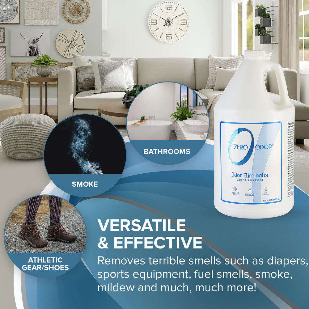 Zero Odor: neutralise les odeurs dans la voiture sans parfum persistant.
